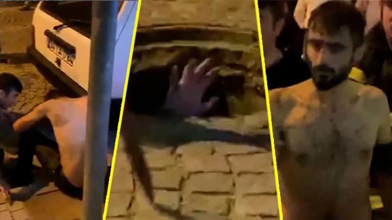 Rögardan insan çıktı, görenler büyük şaşkınlık yaşadı