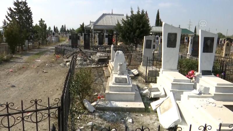Ermenistan, Terter'de mezarlık ziyaretindeki sivilleri vurdu