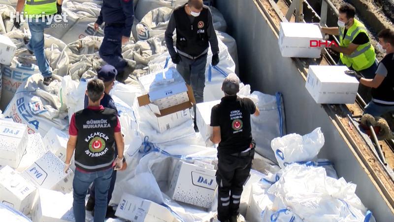 Marmara Denizi'nde gemiye operasyon