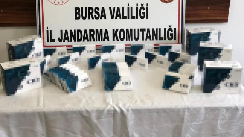 Bursa'da, internetten 'koronavirüs test kiti' satanlara operasyon