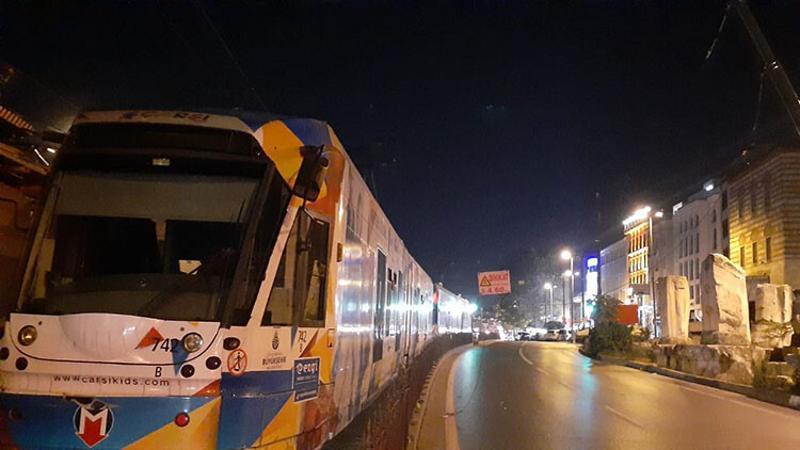 Beyazıt-Laleli arasında tramvay seferleri durdu
