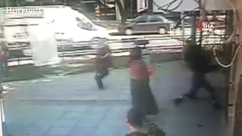 İstanbul’da sağlık çalışanlarına çirkin saldırı kamerada