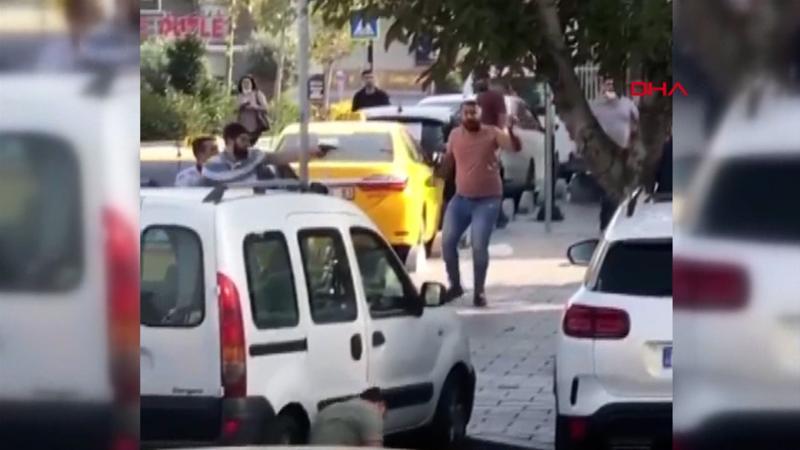 Esenyurt'ta 3 taksicinin öldüğü silahlı kavgadan yeni görüntüler