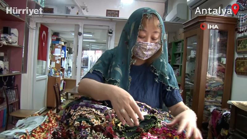 Japon gelinin dev koleksiyonunu görenler hayrete düşüyor