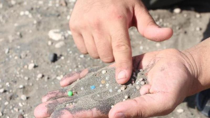Uzman isim açıkladı! 'Plastik ham maddesi sahil kumlarına karıştı; bir avuç kumda 200 tane var'