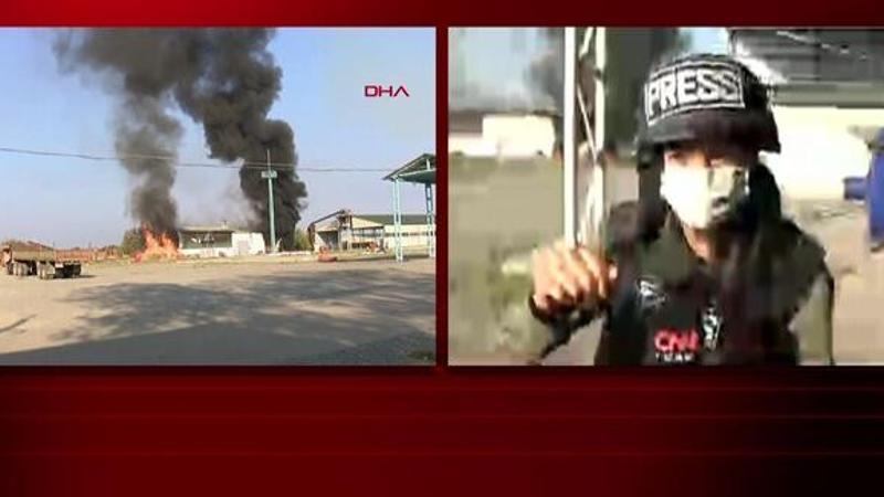 Ermenistan'ın bombalı saldırı CNN TÜRK canlı yayınında gerçekleşti