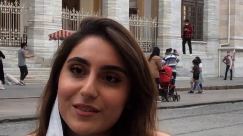 Sokaktaki genç şaşkın bakışlar arasında yükseldi