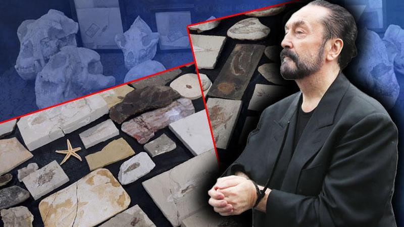 Adnan Oktar'ın Ankara'daki evlerinden milyon dolarlık fosiller çıktı