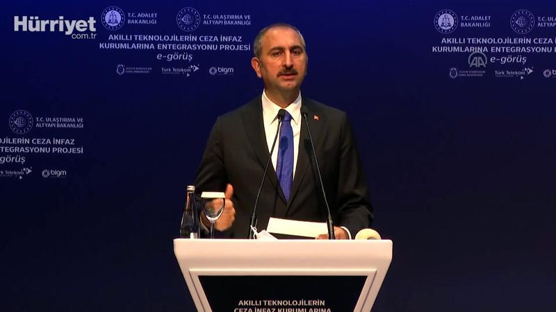 Adalet Bakanı Gül: "Hükümlüler eş, çocuk, aile ve yakınlarıyla irtibatlarını sağlayabilecek"