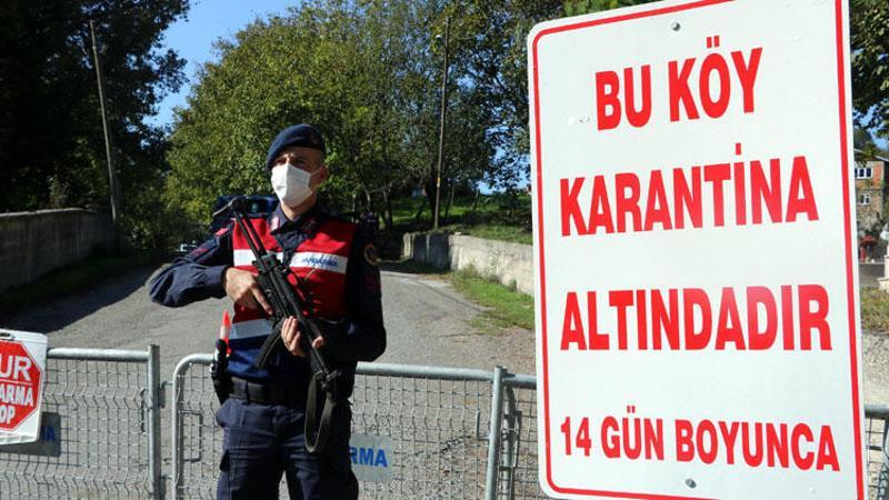 23 kişinin koronavirüse yakalandığı köy, karantinaya alındı