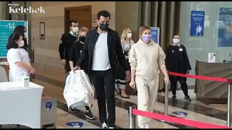 Sinem Kobal ile Kenan İmirzalıoğlu'nun mutlu günü.