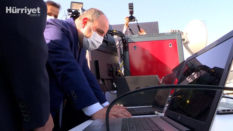 Yerli 5G projesi ilk kez Bakan Varank test etti