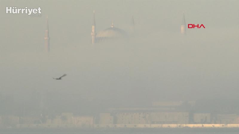 İstanbul'da yoğun sis etkili oluyor