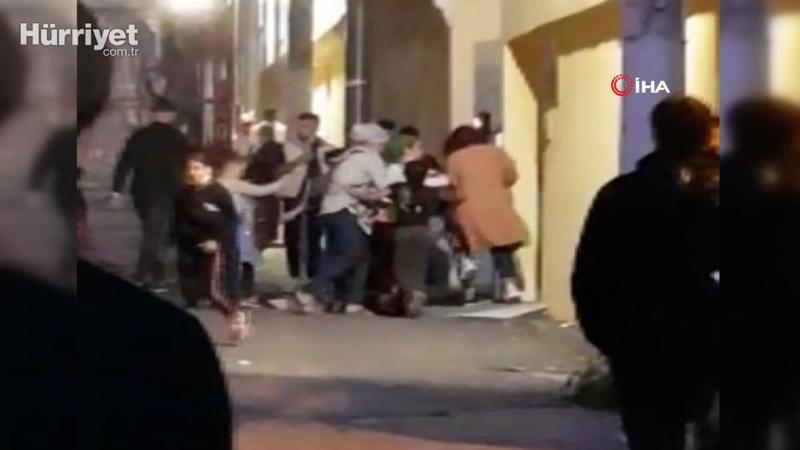 Dilencilerin “Neden bölgeme girdin” kavgası