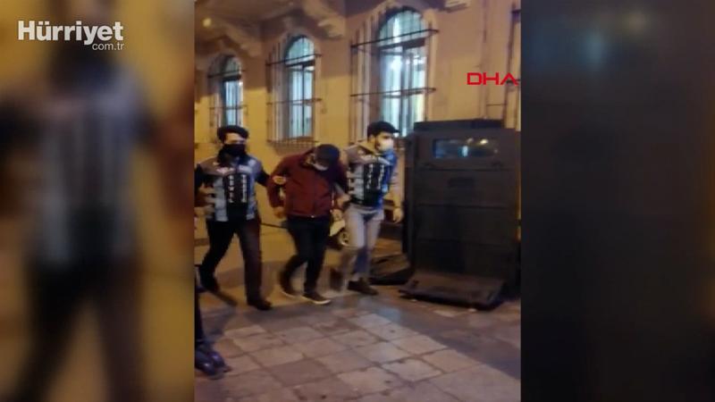 Defalarca kez işlem yapılan 2 değnekçi yine gözaltına alındı