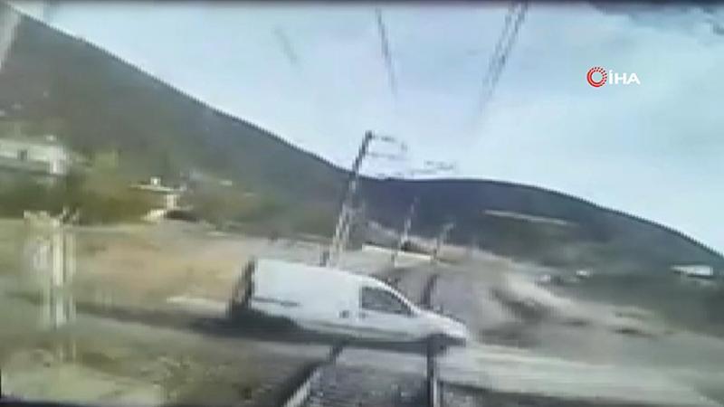 Gaziantep'te dayı yeğenin öldüğü feci kaza kamerada