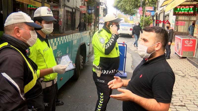 Karantinada olması gereken şoför Beyoğlu'nda yolcu taşırken yakalandı
