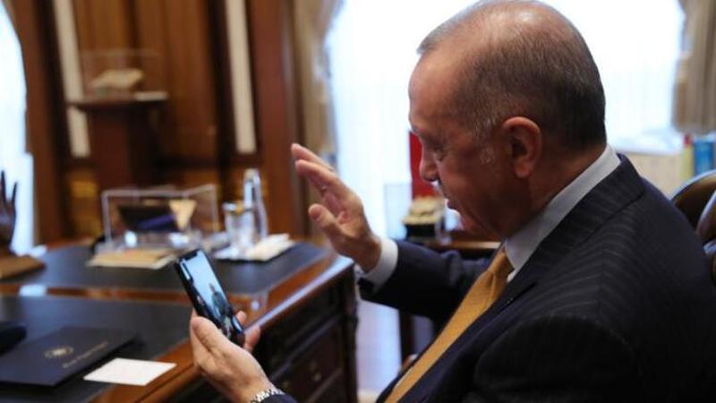 Cumhurbaşkanı Erdoğan Kovid-19'u atlatan 120 yaşındaki kadınla konuştu