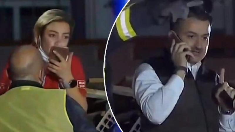 Bakan Bekir Pakdemirli, enkaz altında kalan yaralı vatandaşla telefonda konuştu