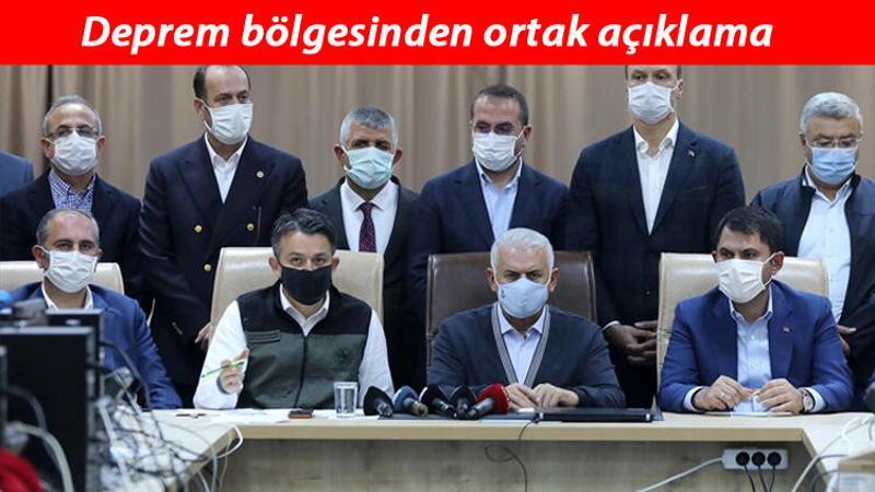 Binali Yıldırım ve Bakanlar kriz merkezinde son gelişmeleri paylaştı