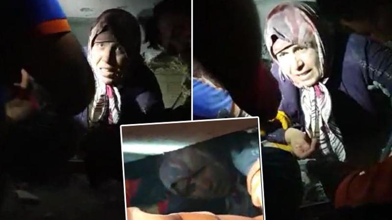Yıkılan Yılmaz Erberk apartmanında, enkaz altındaki Fadime Tolu böyle kurtarıldı