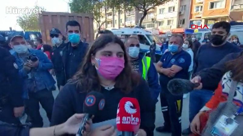 Enkaz altındaki küçük kız çocuğunu gördü, ekiplere haber verdi