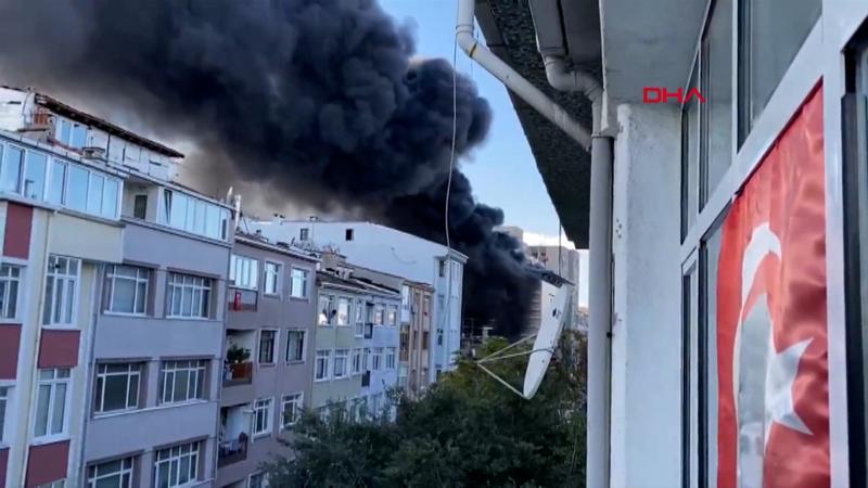 Son dakika... İstanbul Üniversitesi Çapa Tıp Fakültesi Hastanesi inşaatında yangın!