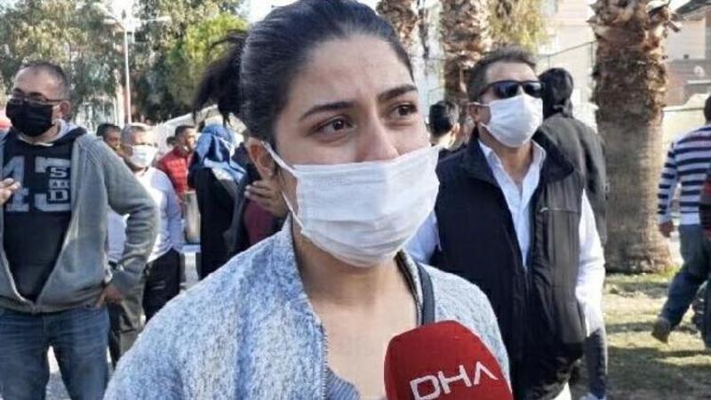 Depremden sağ çıkan anne: Bebeğimin yanımda olmaması bir şans