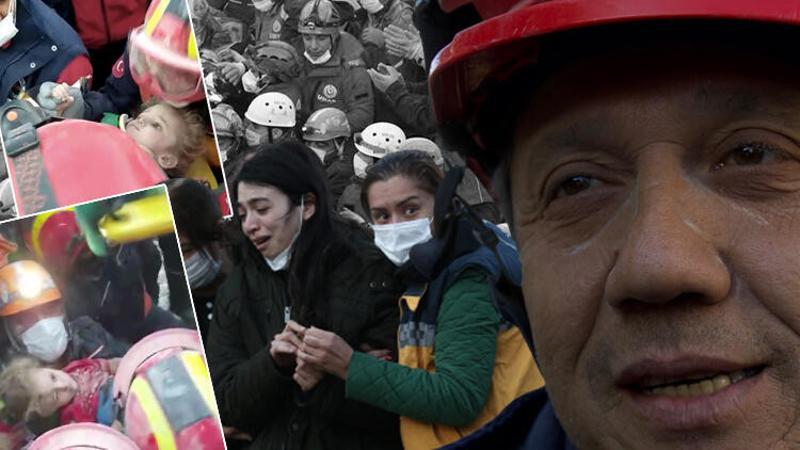 Enkazdan 65 saat sonra çıkarılan Elif'in kahramanı itfaiyeci Muammer Çelik o anları anlattı