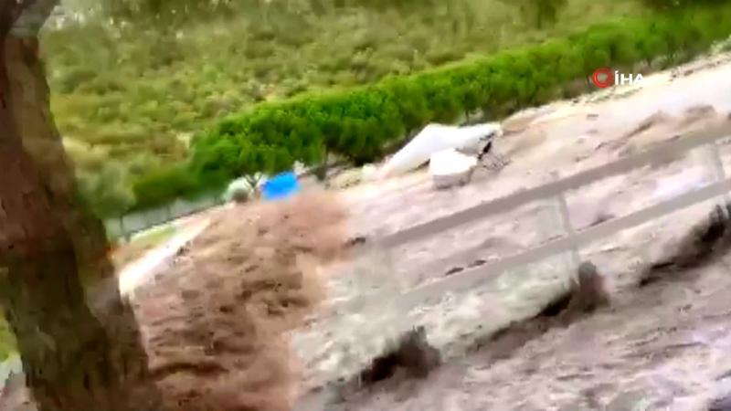 İzmir’de yaşanan tsunaminin yeni dehşet görüntüleri ortaya çıktı