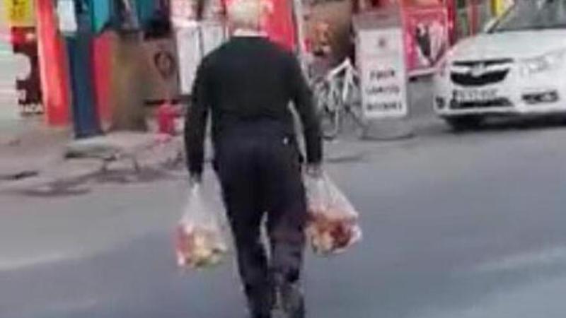 Ücretsiz dağıtılan ikramları marketinde sattığı iddia edilen şüpheli gözaltına alındı