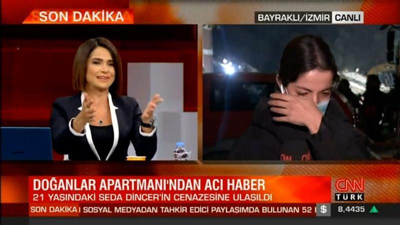 Spiker de muhabir de gözyaşlarını tutamadı