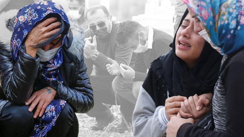 Yürek yakan anlar! Genç kızın cenazesinde gözyaşları sel oldu