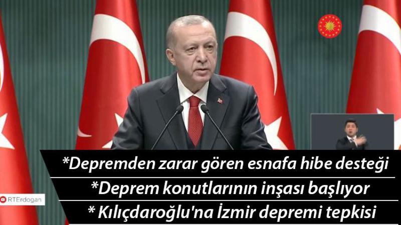 Cumhurbaşkanı Erdoğan Kabine Toplantısı sonrası açıklamalarda bulundu