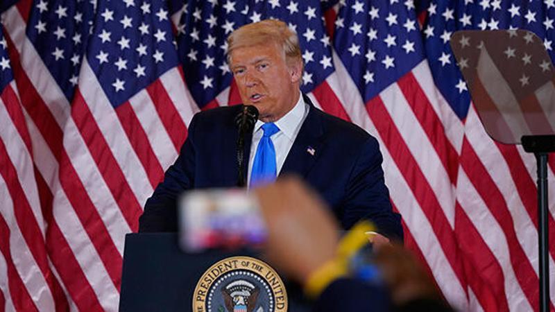 Son dakika... ABD Başkanı Trump: "Biz seçimi kazandık, Yüksek Mahkeme'ye gidiyoruz" | Video