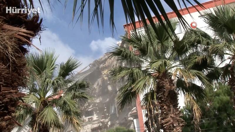 İzmir depreminde binaları yan yatan apartman sakinlerinin konuşmaları ortaya çıktı