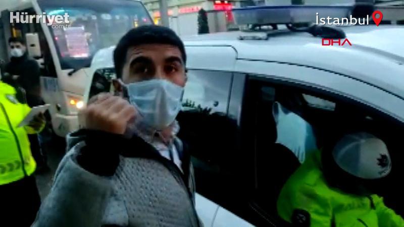 Fazla yolcu alan minibüs şoförü: Ben almadım onlar bindi