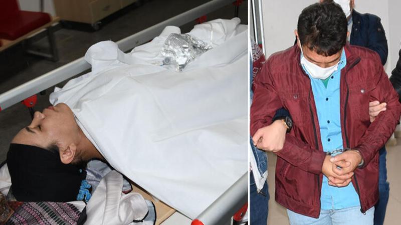 Arkadaşlık istediğini reddeden yabancı uyruklu kadını sırtından bıçakladı