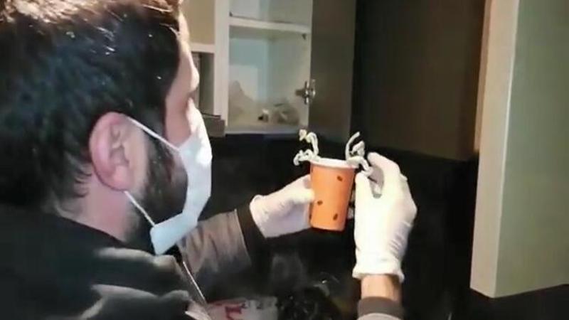 İstanbul'da 4 ilçedeki uyuşturucu operasyonu kamerada