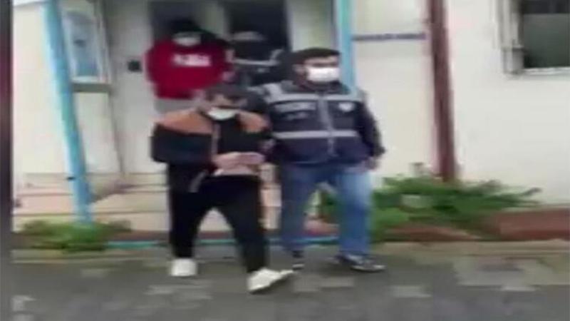 Bankadan yasa dışı bahis parasını çekerken yakalandı