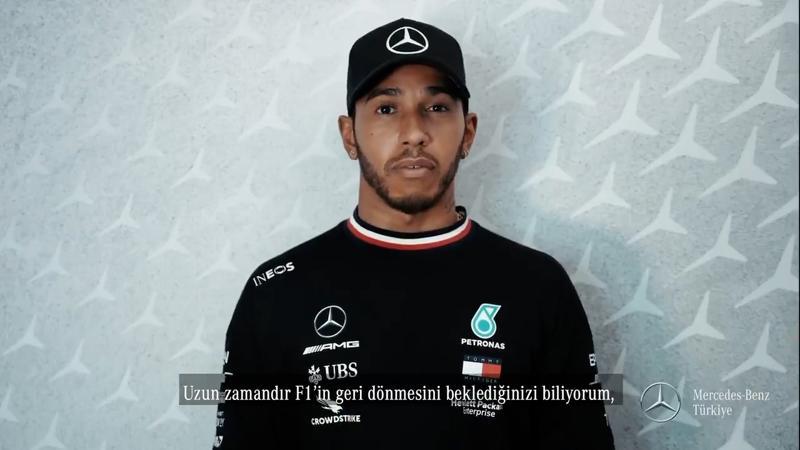 Lewis Hamilton'dan Türkiye'deki Formula 1 tutkunlarına mesaj!