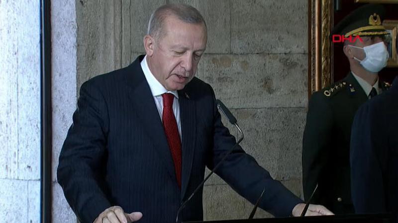 Son dakika... Atatürk'ün aramızdan ayrılışının 82. yılı... Devletin zirvesi Anıtkabir'de