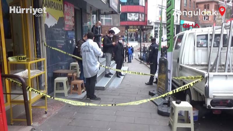 Husumetlisini ayağından vurup, polise teslim oldu