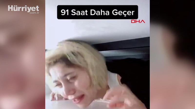 İzmir depremi ile ilgili çektiği video tepki çekti