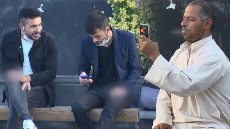 Esenyurt Meydanı'nda birçok kişi sigara yasağına uymadı