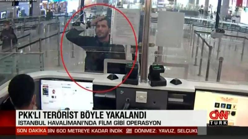 İstanbul Havalimanı'nda film gibi operasyon! PKK'lı terörist böyle yakalandı