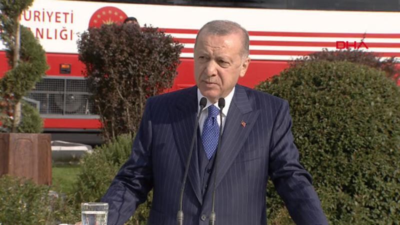 Son dakika… Cumhurbaşkanı Erdoğan sancak töreninde konuştu