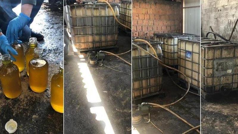 Mardin’de 11 bin 637 litre gümrük kaçağı akaryakıt ele geçirildi