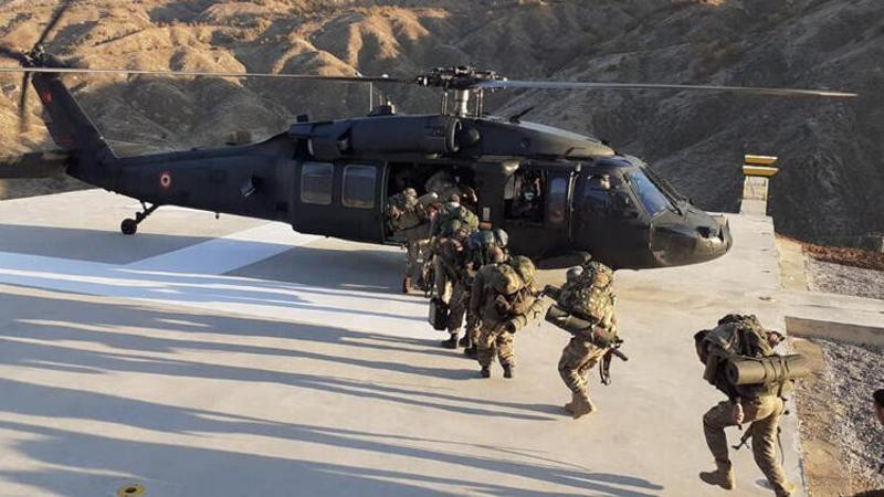 Son dakika... "Yıldırım-15 Mutki-Sarpkaya" operasyonu başladı