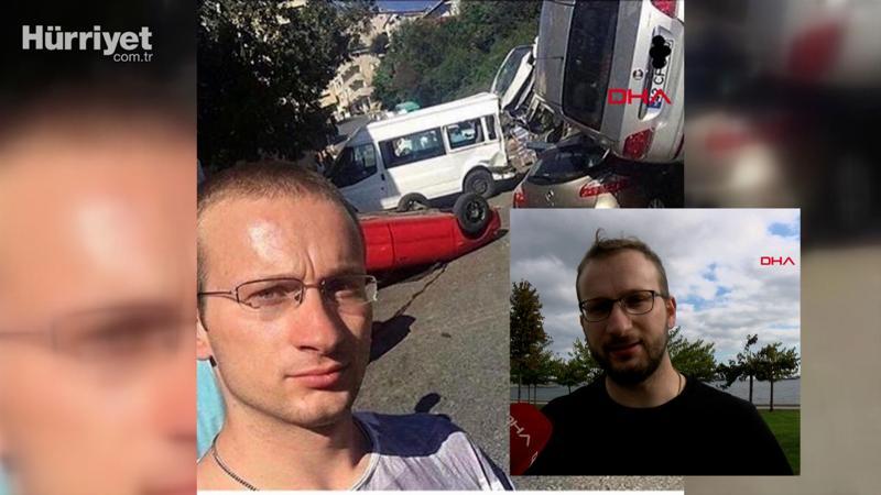 Kaza yapan araçlarla selfie hobisi oldu